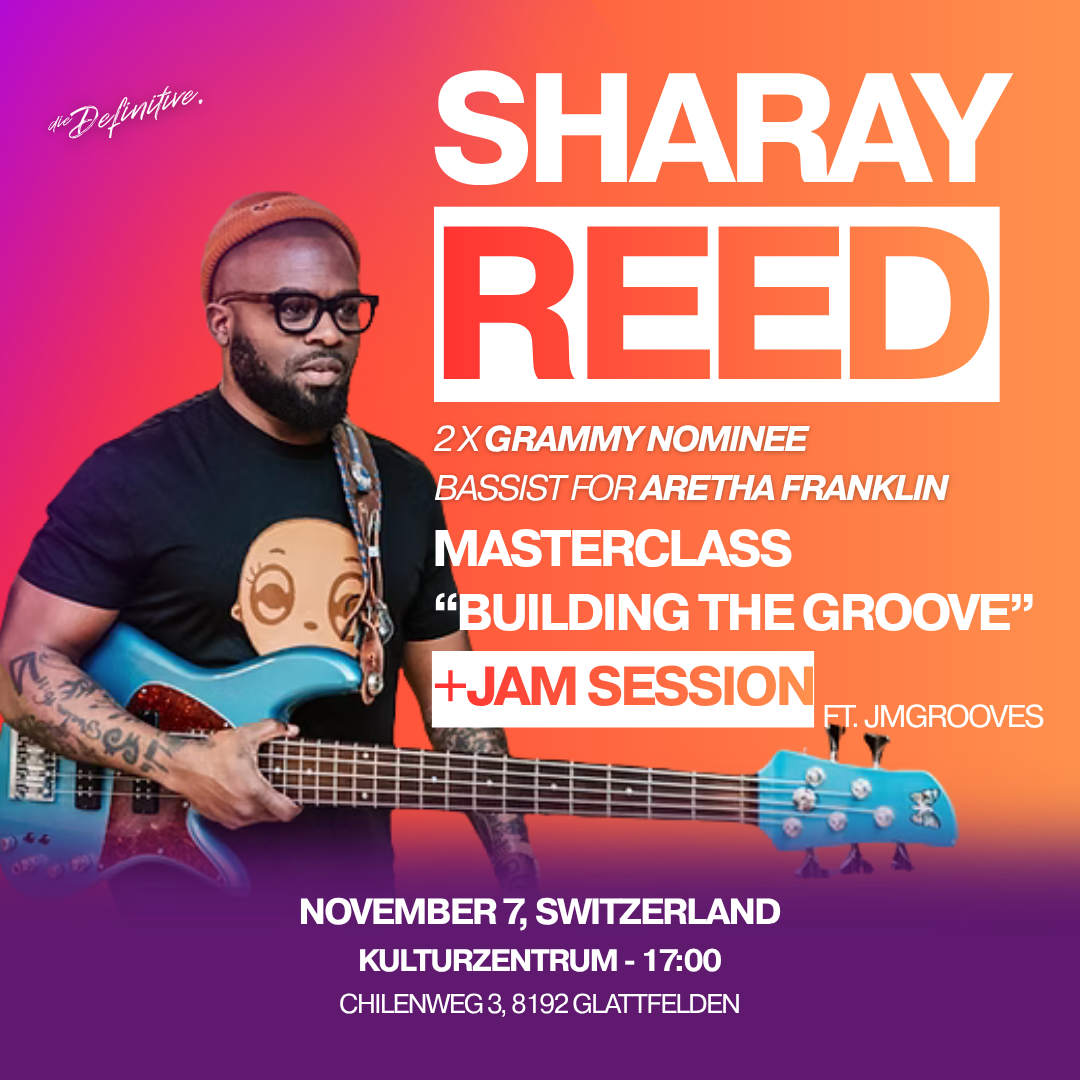 Sharay Reed "Building the Groove" Masterclass